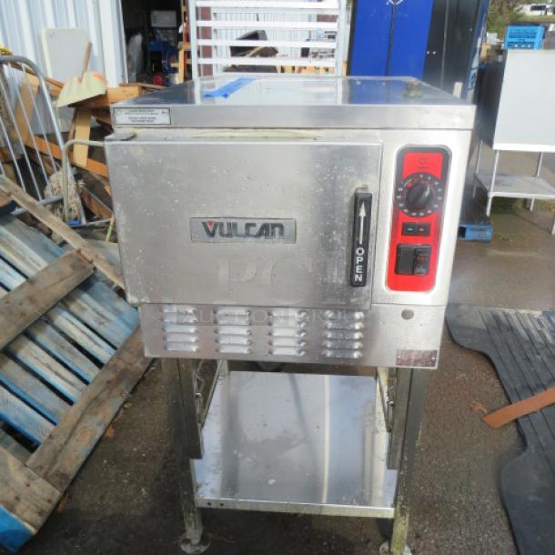 One Vulcan Steamer On A Stand. Model# C24EA3. 208-240 Volt. 3/1 Phase. 24X1X48 - Image 1 of 2