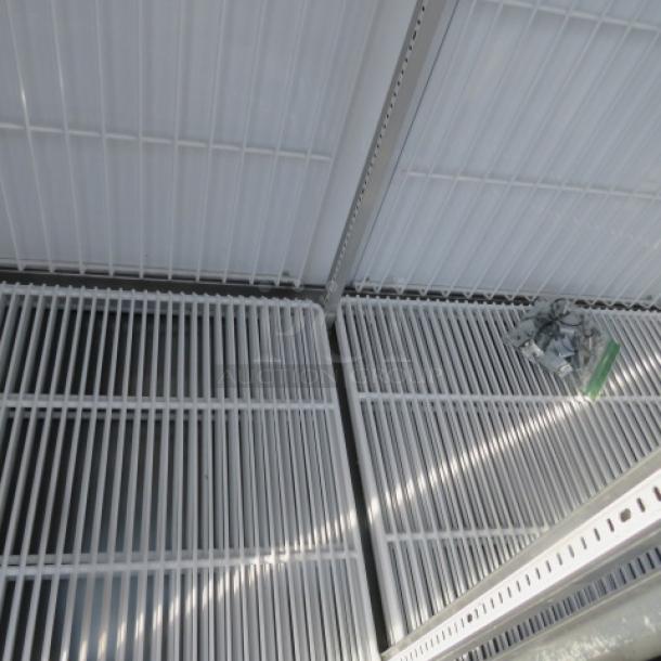 One TRUE  2 Door Glass Display Freezer With 8 Racks. Model# GDM-49F. Unable To Test. 115/208-230 Volt. 54X30X78 - Image 3 of 4