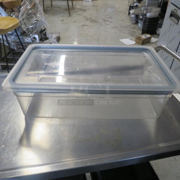 One Cambro Full Size 6 Inch Deep Food Storage Container With Lid. - Image 1 of 1
