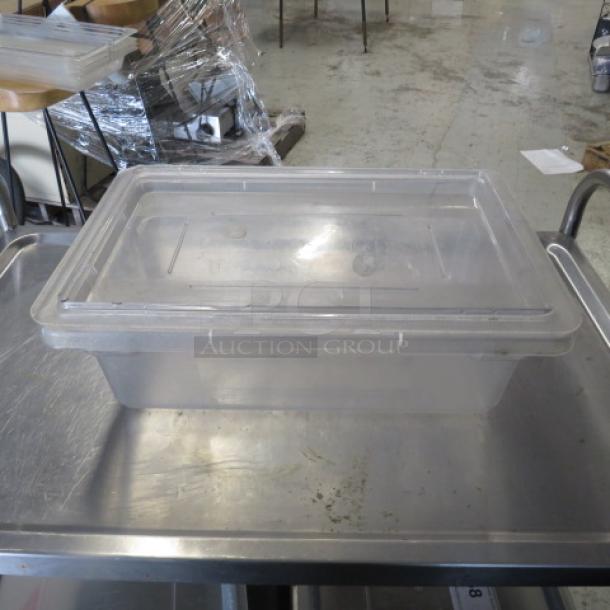 One 3.5 Gallon Food Storage Container With Lid. - Image 1 of 1