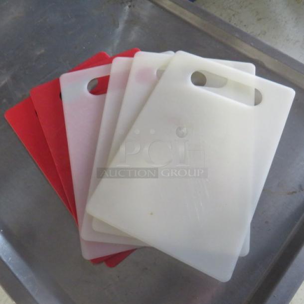 One Lot Of 6 Cutting Boards. 11.5X8 - Image 1 of 1