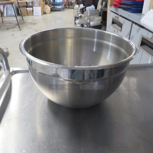 One 13.5X9 Stainless Steel Mixing Bowl. - Image 1 of 1