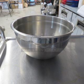 One 13.5X9 Stainless Steel Mixing Bowl.