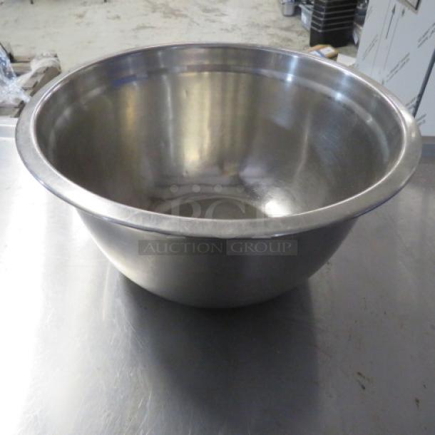 One 10.5X5 Stainless Steel Bowl. - Image 1 of 1