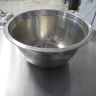 One 10.5X5 Stainless Steel Bowl.