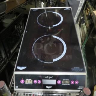 One Vollrath Professional Series Countertop Induction Dual Cooktop. #69522. 208/240 Volt. 1 Phase. Unable To Test. 16X30X5. $3525.30