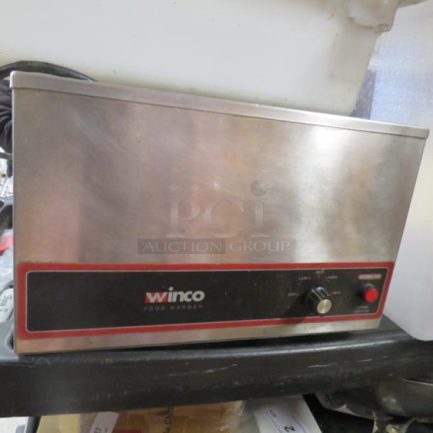 One Winco Food Warmer. 120 Volt. Model# FW-S500. - Image 1 of 1