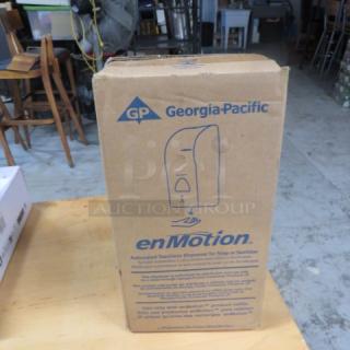 One NEW En Motion Automatic Hands Free Soap Dispenser.