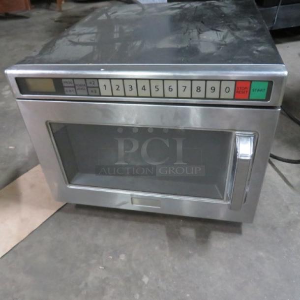 One Panasonic Microwave. Model# NE12521, 16.5X20X13. $1430.00 - Image 1 of 2