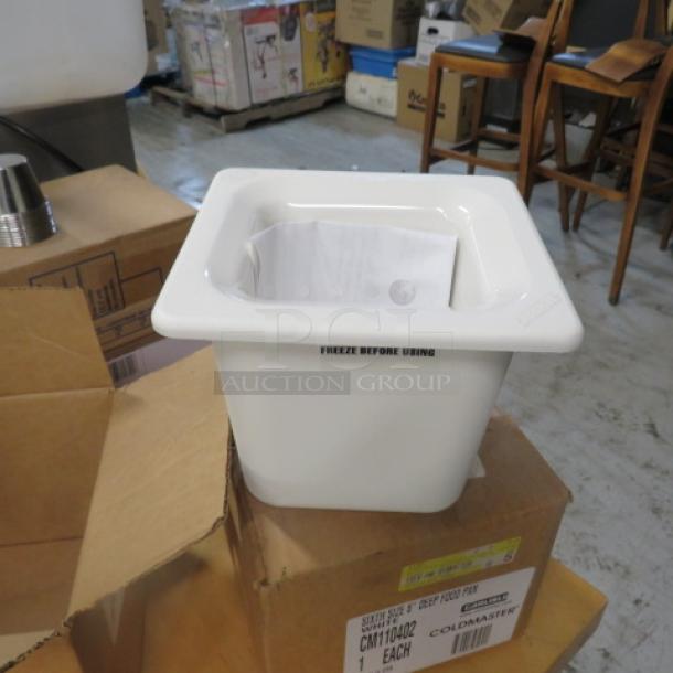 One NEW Carlisle 1/6 Size 6 Inch Deep Coldmaster Cold Pan. - Image 1 of 1