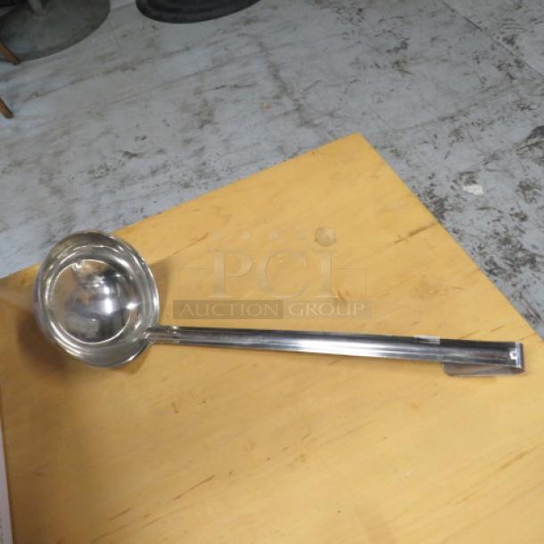 One 12oz Stainless Steel ladle. - Image 1 of 1