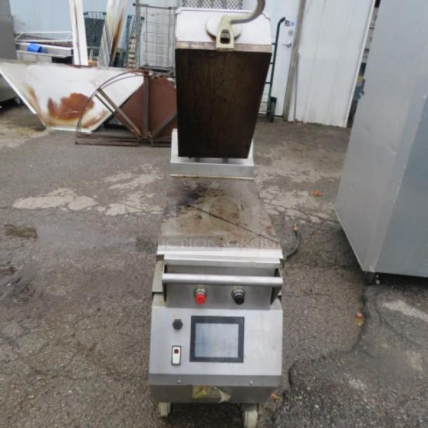 One Taylor Electric Platen Grill On Casters. #L828-23. 14X40X36 - Image 1 of 3