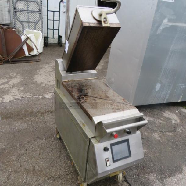 One Taylor Electric Platen Grill On Casters. #L828-23. 14X40X36 - Image 2 of 3