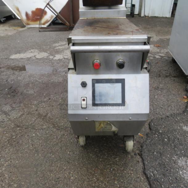 One Taylor Electric Platen Grill On Casters. #L828-23. 14X40X36 - Image 3 of 3