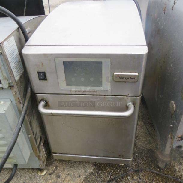 One SS Merrychef Commercial Microwave/Convection Oven. 208/240 Volt. 1 phase. Model# Eikon e2. Unable To Test. $8699.99. - Image 1 of 1