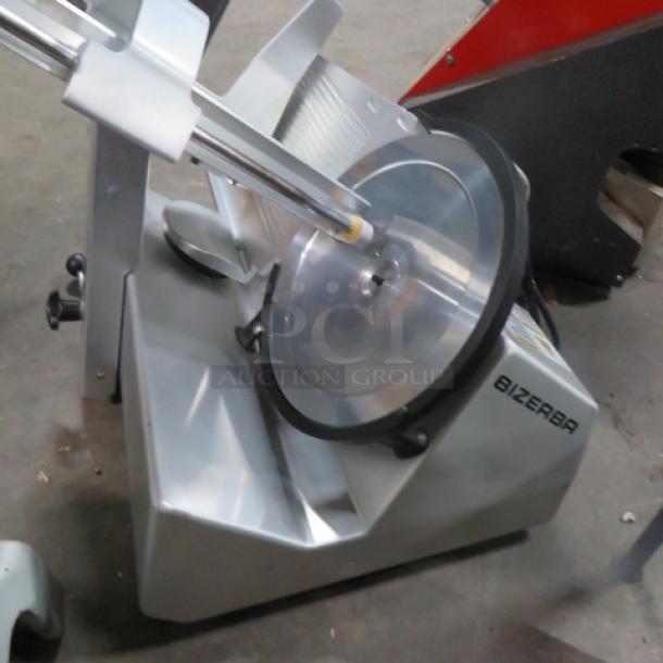 One WORKING  Bizerba Heavy Duty Deli Slicer. Model# GSPH. 120 Volt. $4469.68 - Image 2 of 4