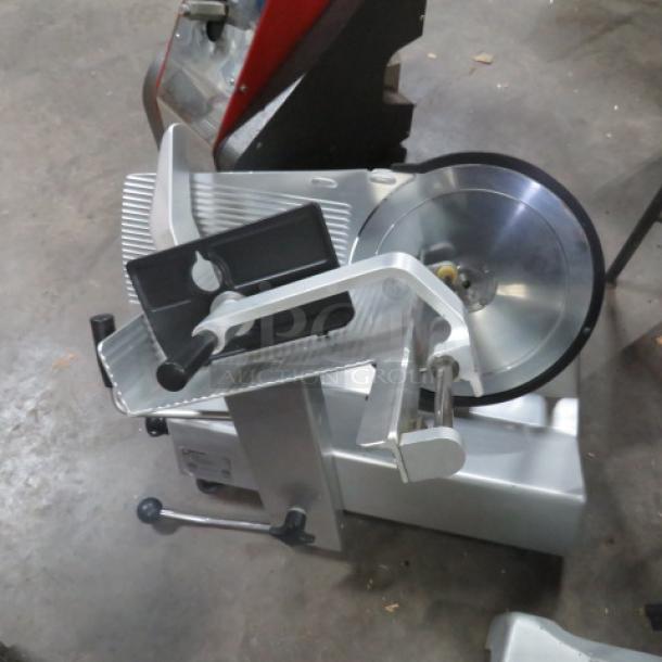One WORKING  Bizerba Heavy Duty Deli Slicer. Model# GSPH. 120 Volt. $4469.68 - Image 3 of 4