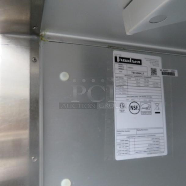 One WORKING Traulsen 3 Door Refrigerator With 9 Racks, On Casters. Model# G30011. 115 Volt. 76X32X84. $8510.36. - Image 4 of 4