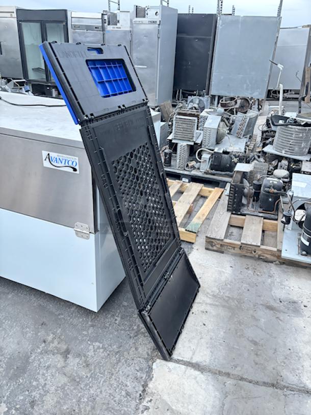 BRAND NEW! Cerobin 45 Gallon Collapsible Top Loading Dual-Stream Waste / Recycling Receptacle. - Image 5 of 5
