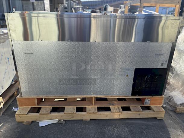 BRAND NEW SCRATCH & DENT! Avantco APPT-71-HC 71" 2 Door Refrigerated Pizza Prep Table. S/N: 305397730 Missing Power Cord and On/Of Control Switch. - Image 3 of 8