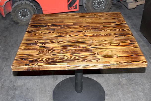 HIGH QUALITY/LIKE NEW!! Solid Wood Table Top With Base 36"x36"x33".



*These items are located at our main warehouse approximately 10mins away. The address is 3290 S. Highland Dr. Las Vegas NV 89109.* - Image 3 of 5