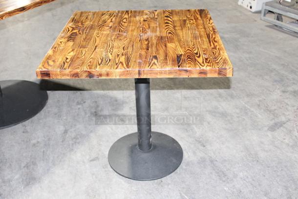 HIGH QUALITY/LIKE NEW!! Solid Wood Table Top With Base 36"x36"x33".



*These items are located at our main warehouse approximately 10mins away. The address is 3290 S. Highland Dr. Las Vegas NV 89109.* - Image 4 of 5