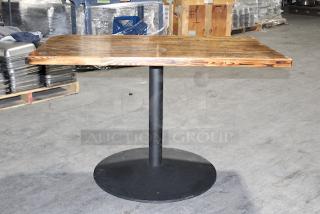 HIGH QUALITY/LIKE NEW!! Solid Wood Table Top With Rounded Corner and Heavy Duty Base 30"x48"x33". 2x Your Bid


*These items are located at our main warehouse approximately 10mins away. The address is 3290 S. Highland Dr. Las Vegas NV 89109.*