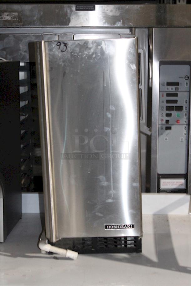 Hoshizaki AM-50BAJ 14 7/8" Air Cooled Undercounter Top Hat Cube Ice Machine - 51 lb. 115-120v/60Hz/1Ph/3.8Amp. Observed in WORKING ORDER. S/N: J14961L. 


*These items are located at our main warehouse approximately 10mins away. The address is 3290 S. Highland Dr. Las Vegas NV 89109.* - Image 2 of 7