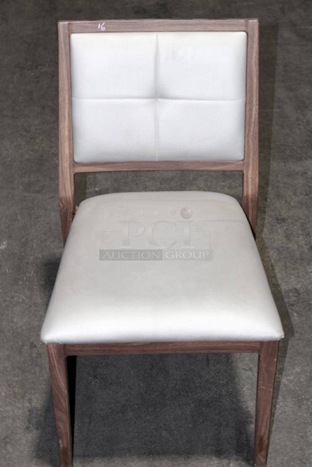 HIGH QUALITY! Modern Aliwood Armless Dining Chair. Fully welded Aluminum Frame w/ Wood Finish, Upholstered Vinyl Seat and Backrest, Padded High Density Commercial Grade Foam, Nylon Foot Glides, Color: Sterling. 4x Your Bid........


*These items are located at our main warehouse approximately 10mins away. The address is 3290 S. Highland Dr. Las Vegas NV 89109.* - Image 2 of 6