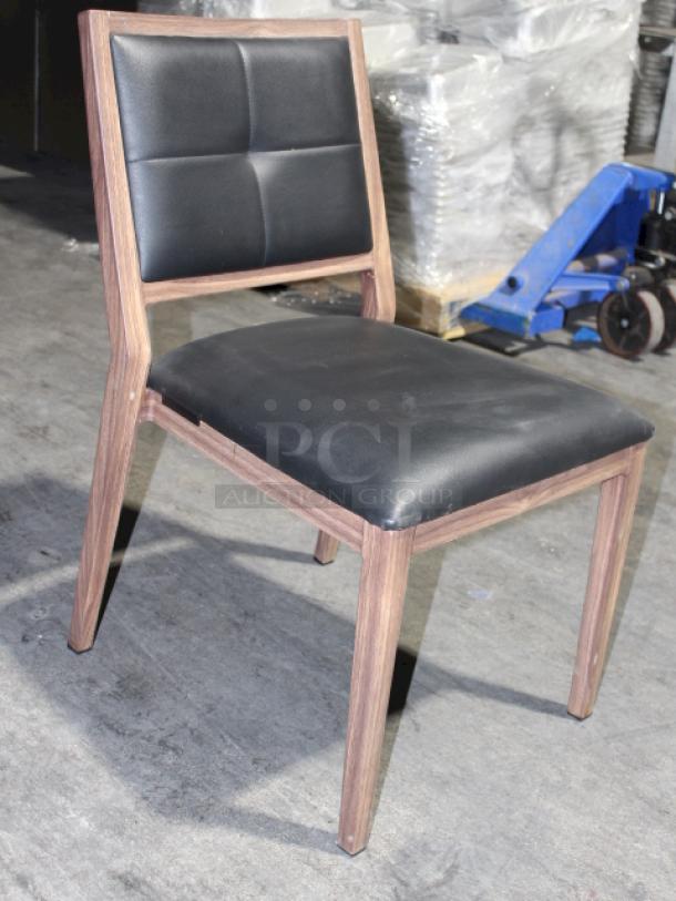 HIGH QUALITY! Modern Aliwood Armless Dining Chair. Fully welded Aluminum Frame w/ Wood Finish, Upholstered Vinyl Seat and Backrest, Padded High Density Commercial Grade Foam, Nylon Foot Glides. 3x Your Bid.......


*These items are located at our main warehouse approximately 10mins away. The address is 3290 S. Highland Dr. Las Vegas NV 89109.* - Image 1 of 6