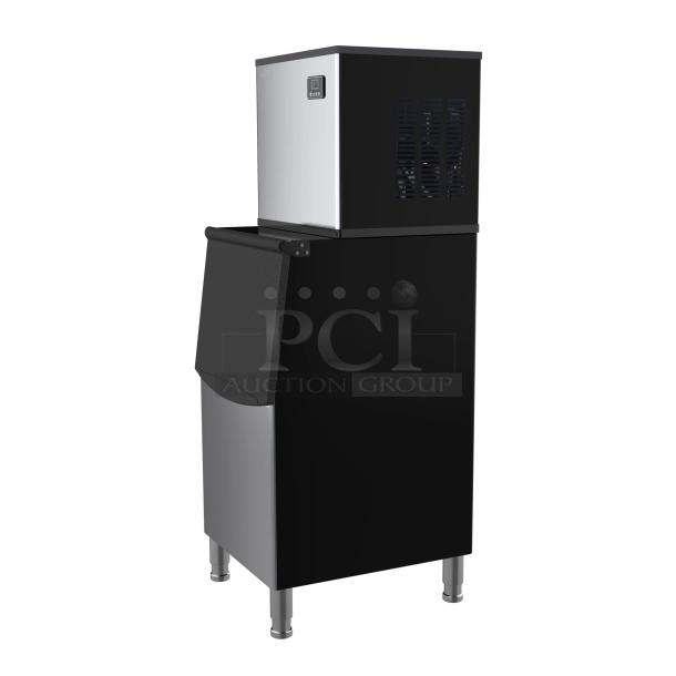 BRAND NEW SCRATCH & DENT!! IN THE BOX! Koolmore CIM-315 25 in. Stainless-Steel Commercial Air cooled Modular Ice Maker with Full Cube Production, 315lbs/24h With Stainless-Steel Commercial Ice Storage Bin, 200Lb Capacity. 24.6" x 28.2" x 63.4" Ice Bin Is Dented. 

*This unit is located at our main warehouse approximately 10mins away. The address is 3290 S. Highland Dr. Las Vegas NV 89109.* - Image 3 of 4
