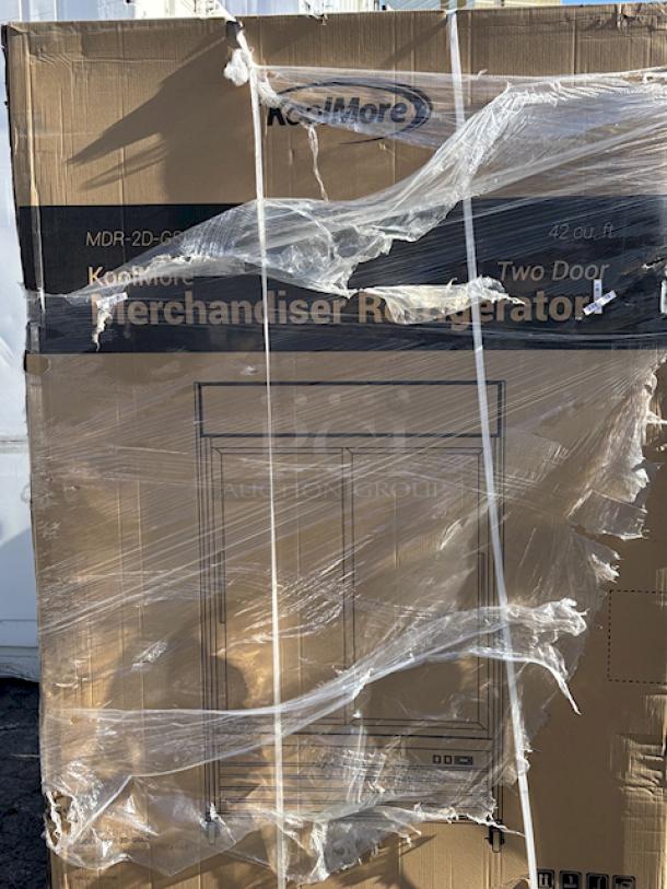 BRAND NEW SCRATCH & DENT! Koolmore MDR-2D-GSLD 53 in. Two-Door Merchandiser Refrigerator - 45 Cu Ft. 115V/10.7Amp/1Ph, On Commercial Casters. 53-1/8" x 32-7/8" x 79-3/8". IN ORIGINAL PACKAGING!! TESTED!! IN PERFECT WORKING ORDER!! Superficial Scuff on top right side of unit. 


*This unit is located at our main warehouse approximately 10mins away. The address is 3290 S. Highland Dr. Las Vegas NV 89109.* - Image 2 of 10