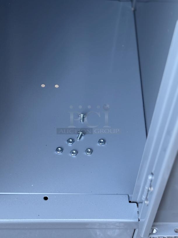 BRAND NEW SCRATCH & DENT! Regency 600LC11122KK  Space Solutions Single, 1 Tier Locker. 6x Your Bid. May be missing some screws/Require minor assembly - Image 9 of 11