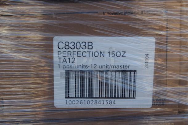 BRAND NEW! IN THE BOX! Arcoroc C8303 Perfection 15 oz. Customizable Stemless Wine Glass by Arc Cardinal - 12/Case. 300 Pieces in total. 25x Your Bid - Image 3 of 3