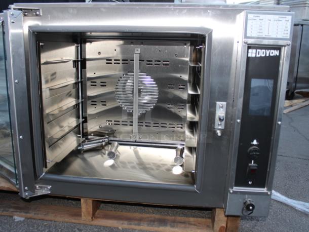 NEW! NEVER USED!! Doyon DCOT5 29.13" Half Size Electric Countertop Oven with Touch Screen - 4 kW. 208v/1Ph/60Hz/21Amp. S/N: 093280020321 - Image 4 of 10