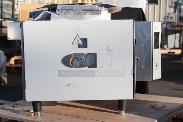 BRAND NEW SCRATCH & DENT!  Cooking Performance Group 351ICOEB Countertop Impinger Electric Conveyor Oven - 208V, 1 Phase/30Amp | 3 Phase/15Amp, 6700W. S/N: J0107080021240411009. Belt Not Included. - Image 3 of 8