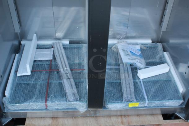 BRAND NEW SCRATCH & DENT! Avantco Z2-F-HC 54" Solid Door Stainless Steel Reach-In Freezer. S/N: 033951671 7264 2402 - Image 7 of 9