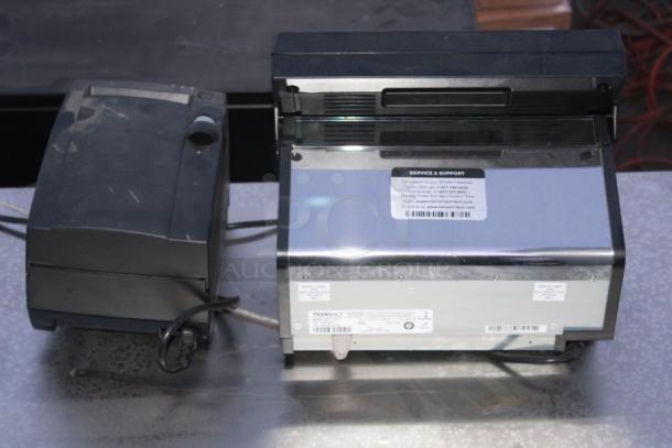 Transact BOHA! MOD 9800 Back-Of-House Work Station Food Safety And Grab N’ Go Label Printer & Ithaca 9000UL Monochrome USB Thermal Receipt Printer. 2x Your Bid - Image 2 of 4