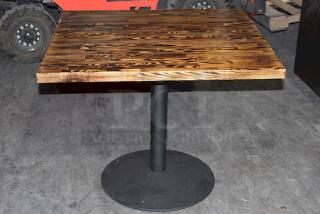 HIGH QUALITY/LIKE NEW!! Solid Wood Table Top With Base 36"x36"x33". 2x Your Bid


*These items are located at our main warehouse approximately 10mins away. The address is 3290 S. Highland Dr. Las Vegas NV 89109.*