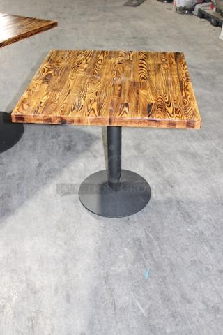 HIGH QUALITY/LIKE NEW!! Solid Wood Table Top and Heavy Duty Base 30"x30"x33". 2x Your Bid


*These items are located at our main warehouse approximately 10mins away. The address is 3290 S. Highland Dr. Las Vegas NV 89109.*