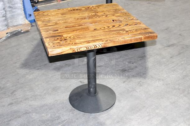 HIGH QUALITY/LIKE NEW!! Solid Wood Table Top and Heavy Duty Base 30"x30"x33". 2x Your Bid


*These items are located at our main warehouse approximately 10mins away. The address is 3290 S. Highland Dr. Las Vegas NV 89109.* - Image 2 of 3