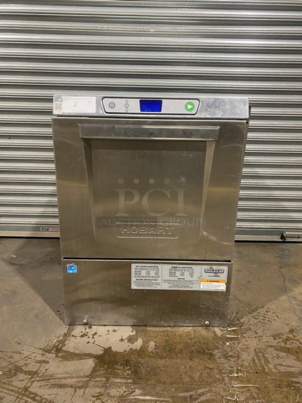 Hobart! New Body Style! LXe Series Commercial Stainless Steel Undercounter Dishwasher! With Full Size Dish Rack! Model: LXEH SN: 23-1148-240! 120/208-240V 1 Phase! - Image 1 of 10