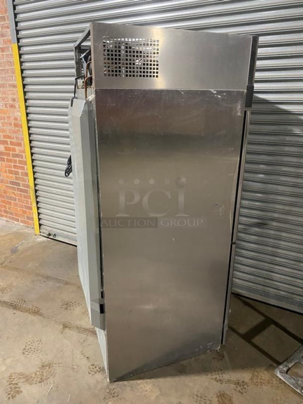 Turbo-Air Commercial Stainless Steel Half Door Dual Temp Refrigerator/Freezer Combo! With Digital Touch Control Panel! Model: JRF-19 SN: J1RF2A8015! 115V 1 Phase! - Image 4 of 11