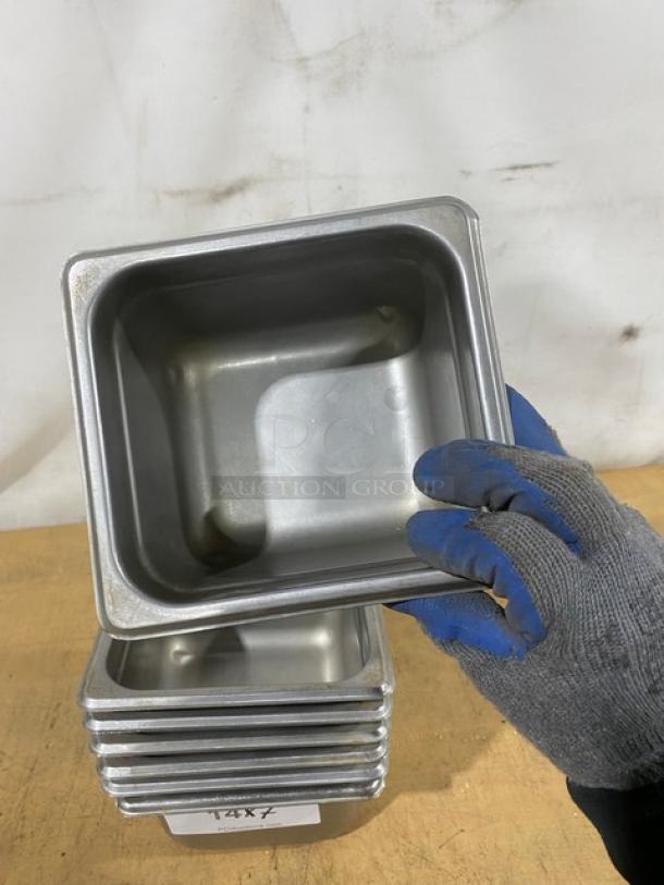 Commercial Stainless Steel Steam Table/Hotel Pans! 7X Your Bid! - Image 5 of 6