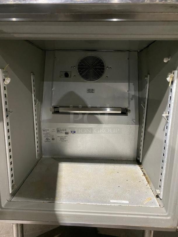 Randell Commercial Stainless Steel Undercounter Worktop Refrigerator! Model: 9404-7 SN: W 143828-1-1! 115V 1 Phase! On Legs! - Image 5 of 9