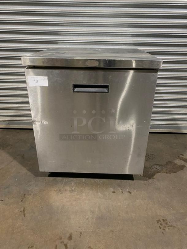 Randell Commercial Stainless Steel Undercounter Worktop Refrigerator! Model: 9404-7 SN: W320466-1-1! 115V 1 Phase! On Casters! - Image 1 of 8