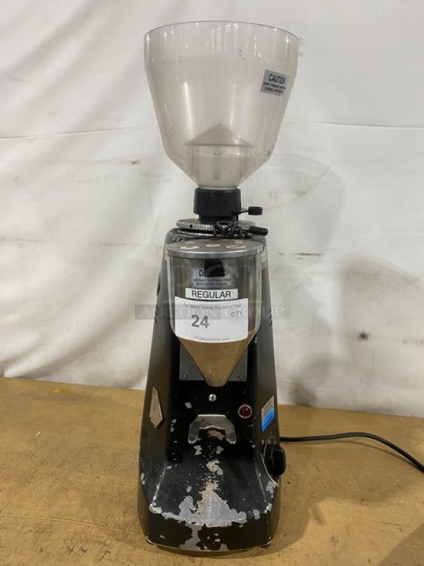 Mazzer Commercial Countertop Doserless Espresso Grinder! With Bean Hopper! - Image 1 of 10