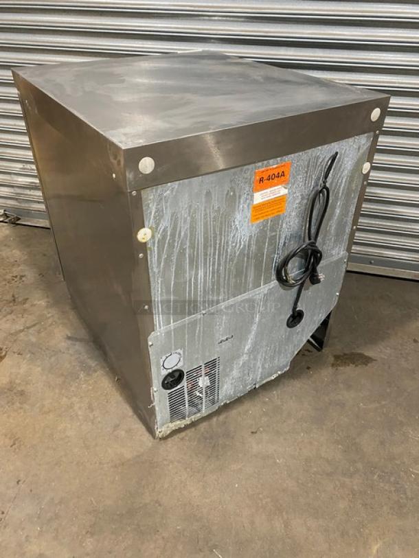 Delfield Commercial Stainless Steel Undercounter Single Door Refrigerator! With Poly Coated Wire Rack! Model: UC4427N SN: 1409152002020! 115V 1 Phase! On Casters! - Image 3 of 9