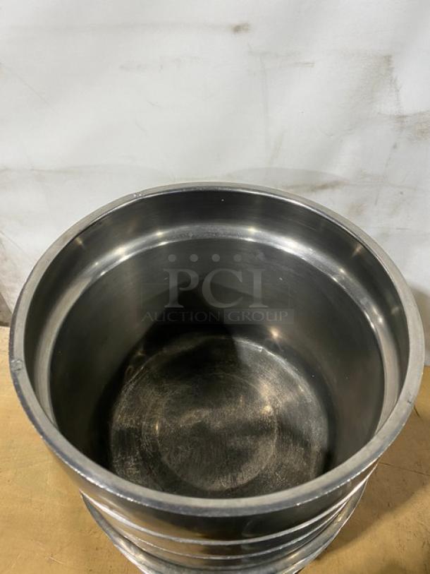 Commercial Stainless Steel Vegetable Inset Pans! 6X Your Bid! - Image 3 of 8