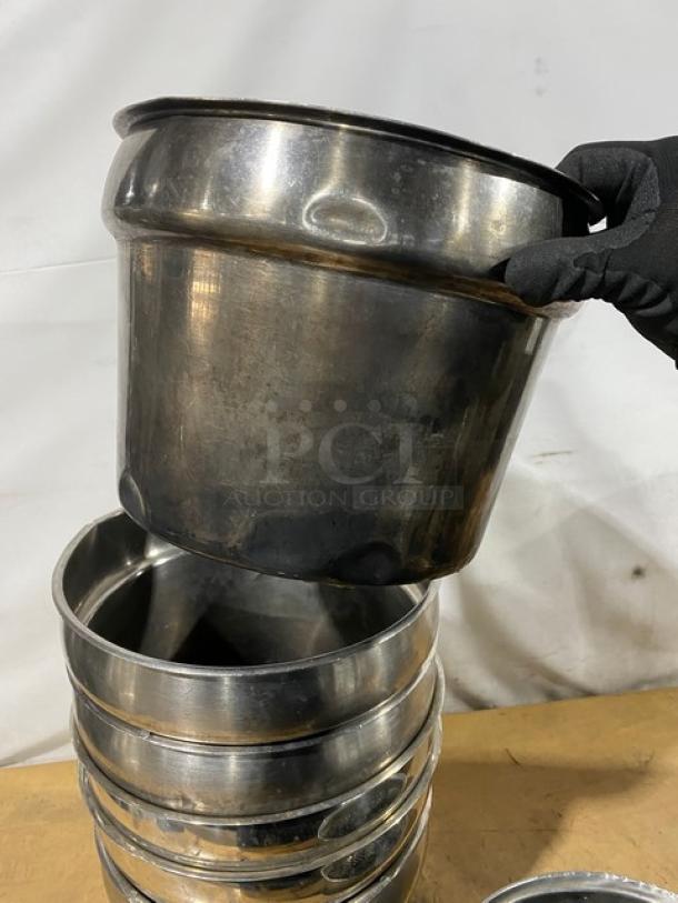 Commercial Stainless Steel Vegetable Inset Pans! 6X Your Bid! - Image 4 of 8
